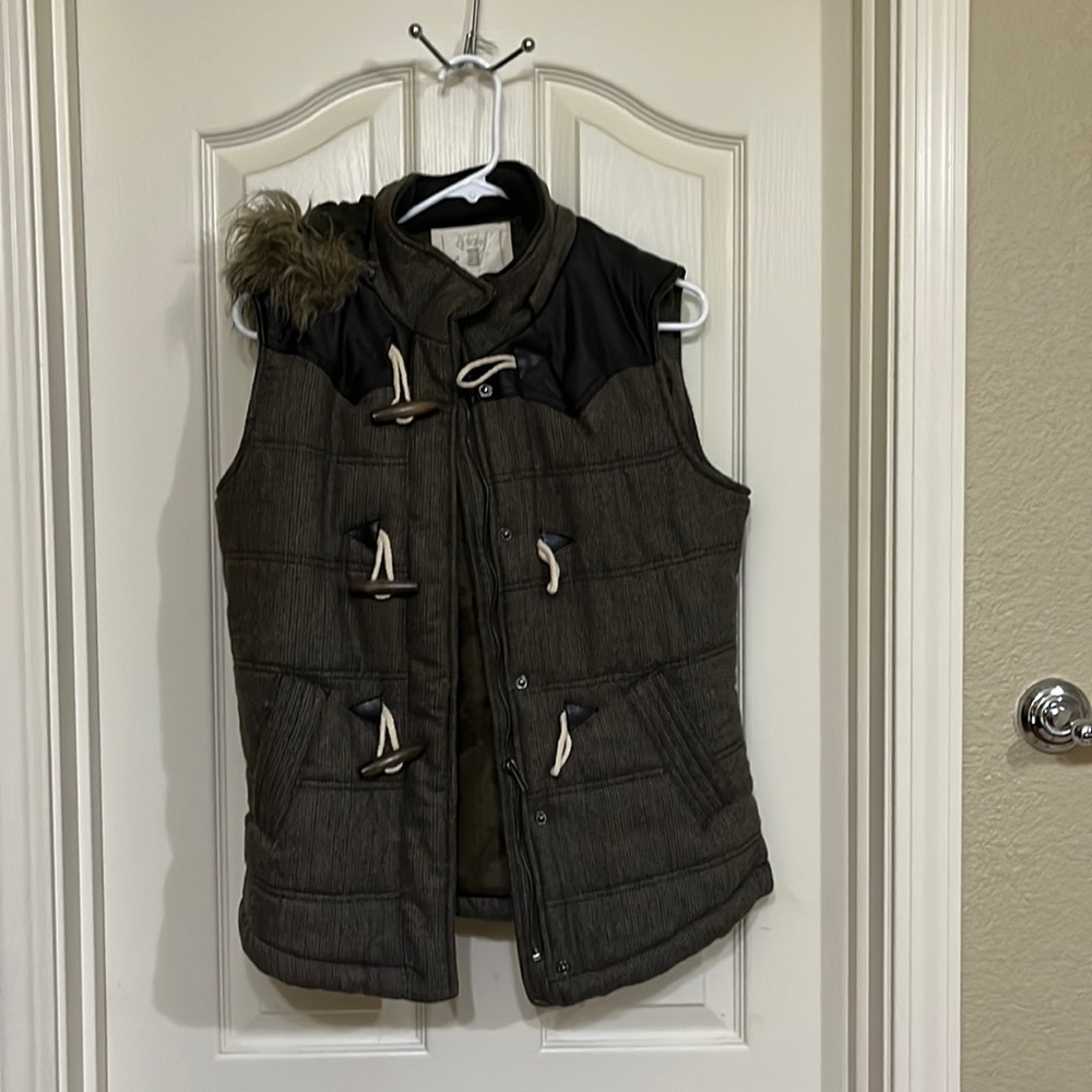 Brown vest